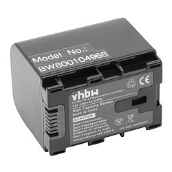 vhbw Batterie 2400mAh (3.6V) à puce pour JVC GZ-E10, GZ-E100, GZ-E200, GZ-E205, GZ-E220, GZ-E245, GZ-E300, GZ-E306, GZ-E505 comme BN-VG121.