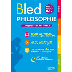 Bled philosophie : spécial nouveau bac - Occasion