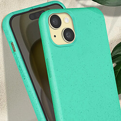 Acheter Avizar Coque cordon pour iPhone 15 Silicone Recyclable Classic Case Bio Turquoise