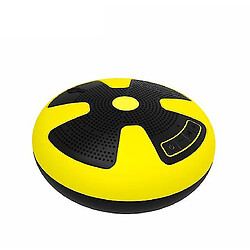 Universal Haut-parleur YH-Bluetooth, haut-parleur Bluetooth flottant imperméable sans fil portable IPX7, avec une fonction TWS, basse lourde, appariement stéréo, durable (jaune)