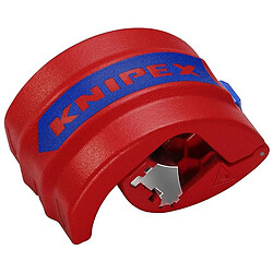 Coupetubes PVC KNIPEX BiX capacité 20 à 50 mm pour une épaisseur de 3mm Bloc lame réversible 2 lames de rechange