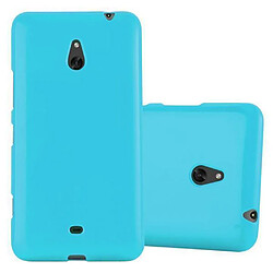 Cadorabo Coque Nokia Lumia 1320 Etui en Bleu