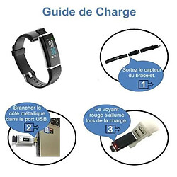 Acheter Montre Connectée Smartwatch Marqueune Etanche IP68 Cardiofréquencemètre pour Android iOS Smartphone Femme Homme Noir