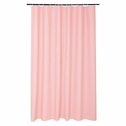 Paris Prix Rideau de Douche PEVA Vitamine II 180x200cm Rose