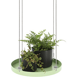 Esschert Garden Support à plantes rond à suspendre vert Diamètre de 24 cm.