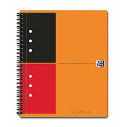 Avis Oxford ActiveBook Bloc collège international ligné A5+ 80 feuilles Couverture Polypropylène