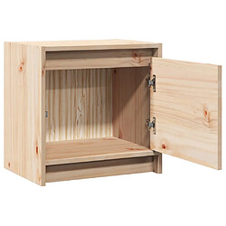 Avis vidaXL Tables de chevet 2 pcs 40x30,5x40 cm bois de pin massif