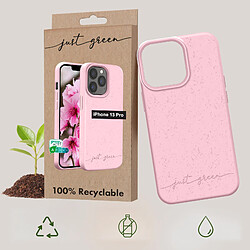 Avis BIGBEN Coque iPhone 13 Pro Natura Baby Pink - Eco-conçue Just Green