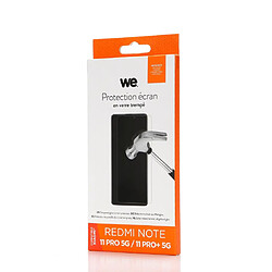 Avis WE Verre trempé XIAOMI REDMI NOTE 11 PRO : Protection écran - anti-rayures - anti-bulles d'air - ultra-résistant - dureté 9H Glass