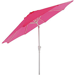 Decoshop26 Parasol Jardin Inclinable Rose