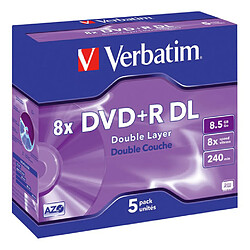 DVD+R Double Couche Verbatim 8x