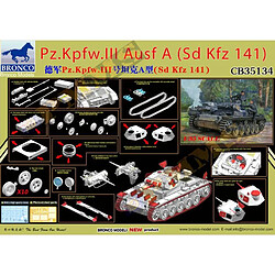 Bronco Models Maquette Char Pz.kpfw. Iii Ausf. A (sd Kfz 141)