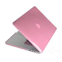 Wewoo Housse Étui rose pour Macbook Pro Retina 13,3 pouces Crystal Hard Case de protection