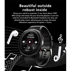 Avis Universal Musique Smartwatch 8G RAM Homme Bluetooth Full Touch Screen Imperméable Fonction d'enregistrement MT2 MT 3 Mode Smart Surgery | Smartwatch 1,3 pouces