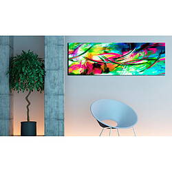 Artgeist Tableau - Madness of color [135x45]