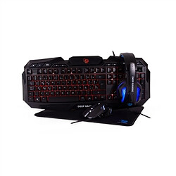 Clavier et souris CoolBox DG-KTRAA-10 - Noir