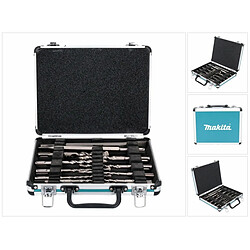 Makita Set de 13 Forets et Outils burinage SDS-plus 5 - 16mm + Coffret (D-42400)