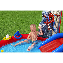 Avis Aire de jeux gonflable spider-man 2,11 m x 2,06 m x 1,27 m - 98793 - BESTWAY