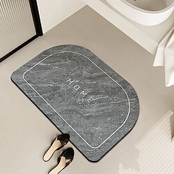 LUUCOZK Tapis de bain antidérapants, absorbants, à séchage rapide, décoration de salle de bain, motif 11-60 x90CM