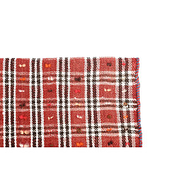 Vidal Tapis de laine 175x150 rouge Jajim