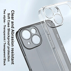 Coque en TPU IMAK transparent, anti-poussière, flexible pour votre iPhone 14 - transparent