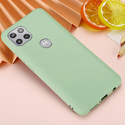 Coque en silicone souple avec sangle vert pour votre Motorola Moto G 5G