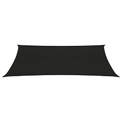 ComfortXL Voile D'ombrage 160 G/m² Noir 2x5 M Pehd