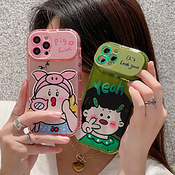 GUPBOO Étui pour iPhone13ProMax Funny Duzui Girl Coque de téléphone drôle Petite amie Personnalité