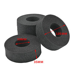 Avis 2 / 4PCS 1.9 "mousse éponge Souple De Pneu Fit 1/10 RC Chenille 105mm Diamètre 4 Pièces