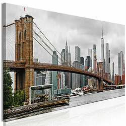 Paris Prix Tableau Imprimé Road To Manhattan Narrow Colourful 40 x 120 cm