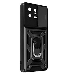 Avizar Coque pour Xiaomi 13 cache caméra bague support vidéo Noir