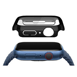 Coque en TPU électroplaqué, noir pour Apple Watch Series 7 45mm