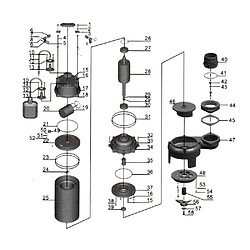 Avis Helloshop26 Pompe pour eaux sales flotteur broyeur de végétaux 31200l/h 2200 watts 16_0000611