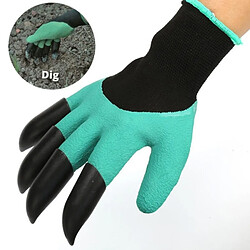 Avis Wewoo Accessoire de jardinage pour creuser et planter Une paire de gants en latex avec des en plastique ABS de griffes