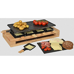 Acheter Appareil à raclette 8 personnes 1500w + gril - kcwood8maxi - KITCHEN CHEF