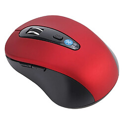 Mini souris de jeu optique sans fil Bluetooth 3.0 6D 1600DPI pour ordinateur portable - ROUGE pas cher