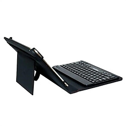 Housse pour Tablette et Clavier approx! APPIPCK06V2 Noir Espagnol Qwerty