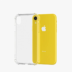 Wewoo Coque Souple TPU antichoc transparente pour iPhone XR transparente