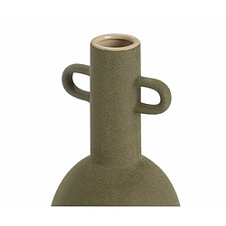 Vase Alexandra House Living Cádiz Vert Céramique 13 x 31 x 16 cm