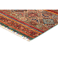 Vidal Tapis de laine 216x155 multicolore Torkman