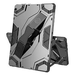 Coque en TPU armure avec béquille gris pour votre Lenovo Tab M10 TB-X605F