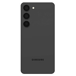 Vitre Arrière pour Samsung Galaxy S23 avec Lentille Caméra Original Noir Phantom