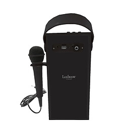 Lexibook Enceinte Bluetooth portable avec micro et effets lumineux