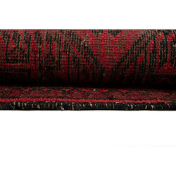 Vidal Tapis de laine 155x106 rouge Afghan