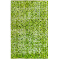 Vidal Tapis de laine 236x155 vert Ultra Vintage