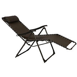 Avis Hesperide Fauteuil relax de jardin Silos - Anthracite