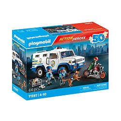 Playmobil® 71597 Fourgon blinde avec convoyeurs de fonds