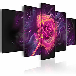 Paris Prix Tableau Imprimé Flames of Rose 100 x 200 cm