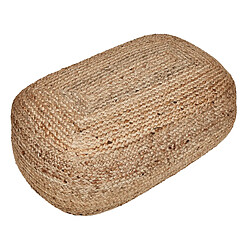 Acheter Beliani Coussin de sol ISARDA Jute 40 cm 70 cm Beige