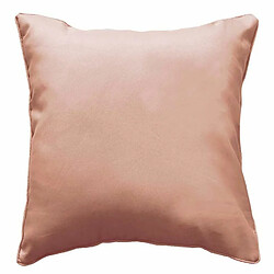 Paris Prix Coussin Carré Déco Essentiel 40x40cm Rose Poudré